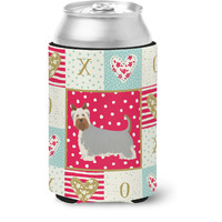 "Caroline's Treasures CK5811CC Australian Silky Terrier #2 Love Can or Bottle Hugger cold-beverage-koozies, Multicolor"