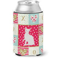 "Caroline's Treasures CK5739CC Arabian Mau Cat Love Can or Bottle Hugger cold-beverage-koozies, Multicolor"
