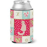 Carolines Treasures CK5783CC Scottish Fold Cat Love Can or Bottle Hugger cold-beverage-koozies, Multicolor