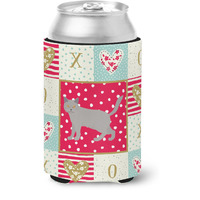 "Caroline's Treasures CK5577CC Chartreux #2 Cat Love Can or Bottle Hugger cold-beverage-koozies, Multicolor"