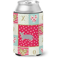 "Caroline's Treasures CK5607CC Dwelf #4 Cat Love Can or Bottle Hugger cold-beverage-koozies, Multicolor"