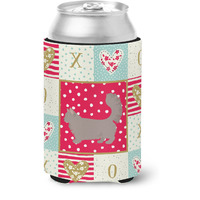 "Caroline's Treasures CK5712CC Skookum #2 Cat Love Can or Bottle Hugger cold-beverage-koozies, Multicolor"