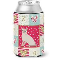 "Caroline's Treasures CK5799CC Tonkinese Cat Love Can or Bottle Hugger cold-beverage-koozies, Multicolor"