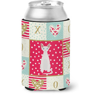 "Caroline's Treasures CK5757CC Devon Rex #2 Cat Love Can or Bottle Hugger cold-beverage-koozies, Multicolor"