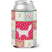 "Caroline's Treasures CK5726CC Turkish Angora Cat Love Can or Bottle Hugger cold-beverage-koozies, Multicolor"