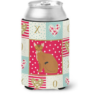 "Caroline's Treasures CK5733CC Abyssinian Cat Love Can or Bottle Hugger cold-beverage-koozies, Multicolor"