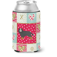 "Caroline's Treasures CK5819CC Cavalier King Charles Spaniel Love Can or Bottle Hugger cold-beverage-koozies, Multicolor"