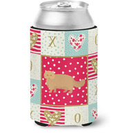 "Caroline's Treasures CK5672CC Persian Modern Cat Love Can or Bottle Hugger cold-beverage-koozies, Multicolor"