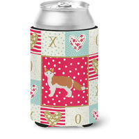 "Caroline's Treasures CK5637CC La Perm #2 Cat Love Can or Bottle Hugger cold-beverage-koozies, Multicolor"