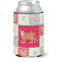 "Caroline's Treasures CK5611CC European Shorthair #1 Cat Love Can or Bottle Hugger cold-beverage-koozies, Multicolor"