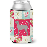 "Caroline's Treasures CK5827CC Ecuadorian Hairless Dog Love Can or Bottle Hugger cold-beverage-koozies, Multicolor"