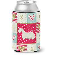 "Caroline's Treasures CK5951CC Sealyham Terrier Love Can or Bottle Hugger cold-beverage-koozies, Multicolor"