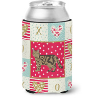 "Caroline's Treasures CK5700CC Scottish Straight #2 Cat Love Can or Bottle Hugger cold-beverage-koozies, Multicolor"