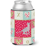 "Caroline's Treasures CK5803CC Ukrainian Levkoy Cat Love Can or Bottle Hugger cold-beverage-koozies, Multicolor"