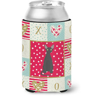 Carolines Treasures CK5758CC Devon Rex #3 Cat Love Can or Bottle Hugger cold-beverage-koozies, Multicolor