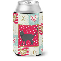 "Caroline's Treasures CK5645CC Malayan #2 Cat Love Can or Bottle Hugger cold-beverage-koozies, Multicolor"