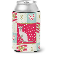 "Caroline's Treasures CK5786CC Siamese Modern Cat Love Can or Bottle Hugger cold-beverage-koozies, Multicolor"