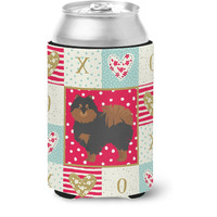 "Caroline's Treasures CK5878CC Pomeranian #2 Love Can or Bottle Hugger cold-beverage-koozies, Multicolor"