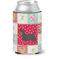 "Caroline's Treasures CK5810CC Australian Silky Terrier Love Can or Bottle Hugger cold-beverage-koozies, Multicolor"
