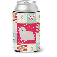 "Caroline's Treasures CK5824CC Coton de Tulear #2 Love Can or Bottle Hugger cold-beverage-koozies, Multicolor"