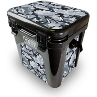 MightySkins YEROAD24-gray camouflage Skin for Yeti Roadie 24 Hard cooler - gray camouflage