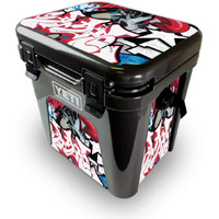 MightySkins YEROAD24-graffiti Mash Up Skin for Yeti Roadie 24 Hard cooler - graffiti Mash Up