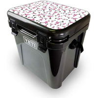 MightySkins YEROA24LID-cool Flamingo Skin for Yeti Roadie 24 Hard cooler Lid - cool Flamingo