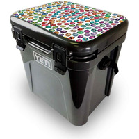 MightySkins YEROA24LID-color Bugs Skin for Yeti Roadie 24 Hard cooler Lid - color Bugs