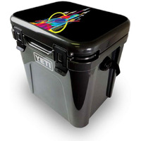 MightySkins YEROA24LID-Space Poster Skin for Yeti Roadie 24 Hard cooler Lid - Space Poster