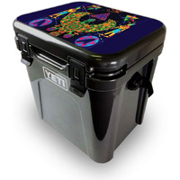 MightySkins YEROA24LID-Egyptian geometry Skin for Yeti Roadie 24 Hard cooler Lid - Egyptian geometry