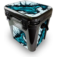 MightySkins YEROAD24-Wild Splash Skin for Yeti Roadie 24 Hard cooler - Wild Splash