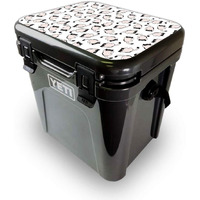 MightySkins YEROA24LID-Raining cats Skin for Yeti Roadie 24 Hard cooler Lid - Raining cats