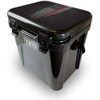 MightySkins YEROA24LID-Thin Red Line Skin for Yeti Roadie 24 Hard cooler Lid - Thin Red Line