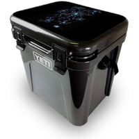MightySkins YEROA24LID-Neuron galaxy Skin for Yeti Roadie 24 Hard cooler Lid - Neuron galaxy