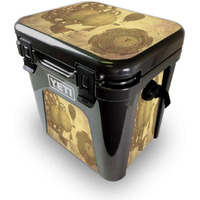 MightySkins YEROAD24-Steam Punk Paper Skin for Yeti Roadie 24 Hard cooler - Steam Punk Paper