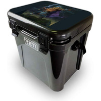 MightySkins YEROA24LID-god Of Thunder Skin for Yeti Roadie 24 Hard cooler Lid - god of Thunder