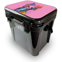 MightySkins YEROA24LID-chihuahua Rainbow Skin for Yeti Roadie 24 Hard cooler Lid - chihuahua Rainbow
