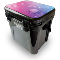 MightySkins YEROA24LID-Pink Diamond Skin for Yeti Roadie 24 Hard cooler Lid - Pink Diamond