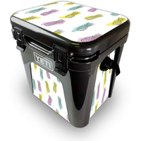 MightySkins YEROAD24-Funky Pineapples Skin for Yeti Roadie 24 Hard cooler - Funky Pineapples