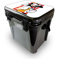 MightySkins YEROA24LID-character Swap Skin for Yeti Roadie 24 Hard cooler Lid - character Swap