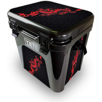 MightySkins YEROAD24-Red Dragon Skin for Yeti Roadie 24 Hard cooler - Red Dragon