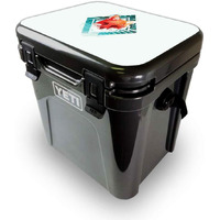 MightySkins YEROA24LID-Tropical Fox Skin for Yeti Roadie 24 Hard cooler Lid - Tropical Fox