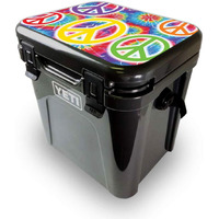 MightySkins YEROA24LID-Peaceful Explosion Skin for Yeti Roadie 24 Hard cooler Lid - Peaceful Explosion