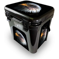 MightySkins YEROAD24-Eagle Eye Skin for Yeti Roadie 24 Hard cooler - Eagle Eye