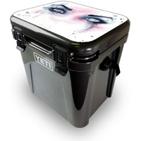 MightySkins YEROA24LID-Haunted Skin for Yeti Roadie 24 Hard cooler Lid - Haunted