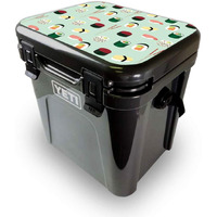MightySkins YEROA24LID-Sushi Skin for Yeti Roadie 24 Hard cooler Lid - Sushi