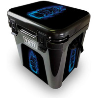 MightySkins YEROAD24-Pirate Storm Skin for Yeti Roadie 24 Hard cooler - Pirate Storm