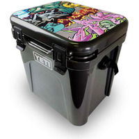 MightySkins YEROA24LID-graffiti Wild Styles Skin for Yeti Roadie 24 Hard cooler Lid - graffiti Wild Styles