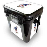 MightySkins YEROAD24-American Eagle Skin for Yeti Roadie 24 Hard cooler - American Eagle