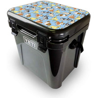 MightySkins YEROA24LID-Puppy Party Skin for Yeti Roadie 24 Hard cooler Lid - Puppy Party